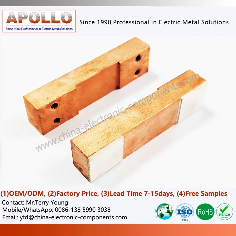 Flash Welding Silver Contact