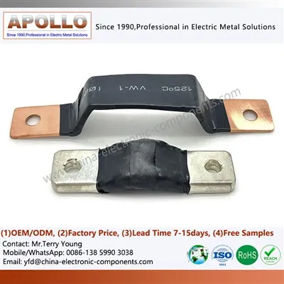 Braided Copper Bus Bar Heat Shrink PVC Sleeves