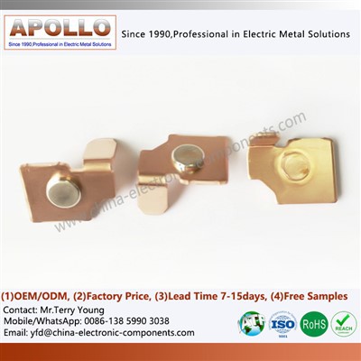 Copper Contact Riveting