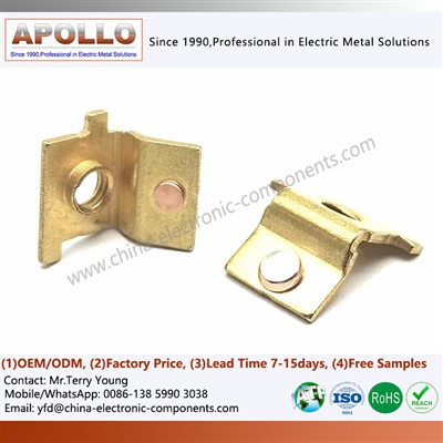 Power Strip Brass Contact