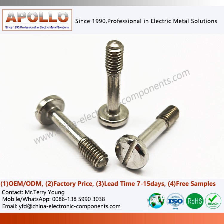Slotted Cheese-shaped Head Threaded Screws