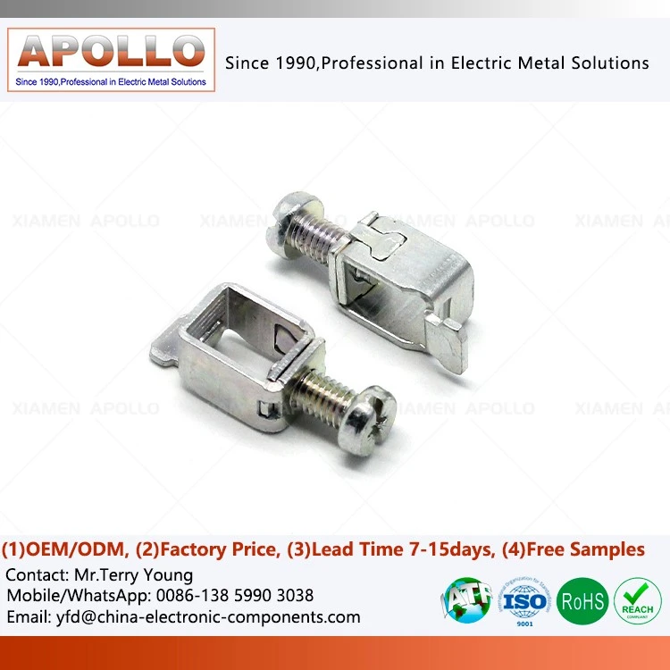 Electrical Cage Terminal for Terminal Zinc Plated