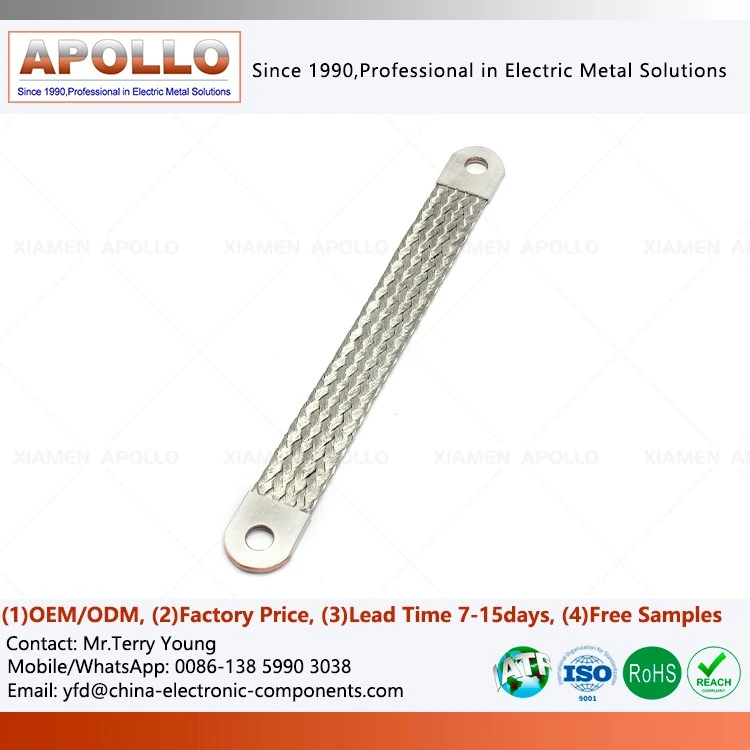 Tinned Copper Braid Earthing Tape
