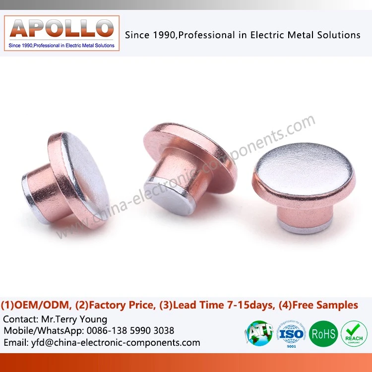 Trimetal Silver Contacts