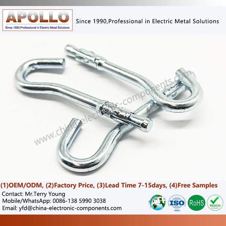 Zinc Plated Expansion Hook Bolt